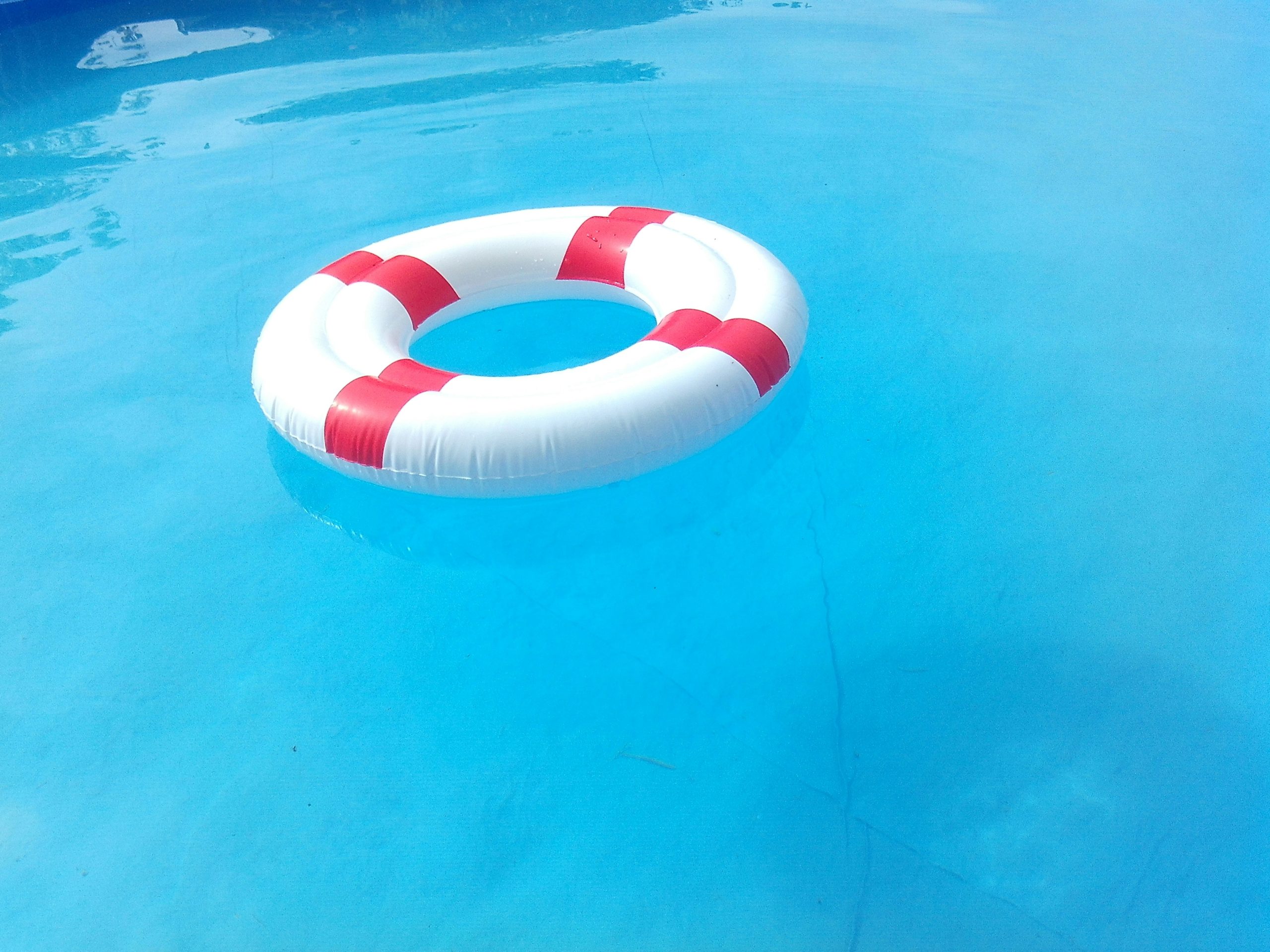 Red and white life ring - to save you in perimenopause